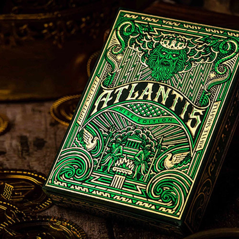 Spielkarten Atlantis Rise Edition Playing Cards by Riffle Shuffle