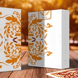 Spielkarten Leaves Autumn Edition Collector's (White) Playing Cards by Dutch Card House Company