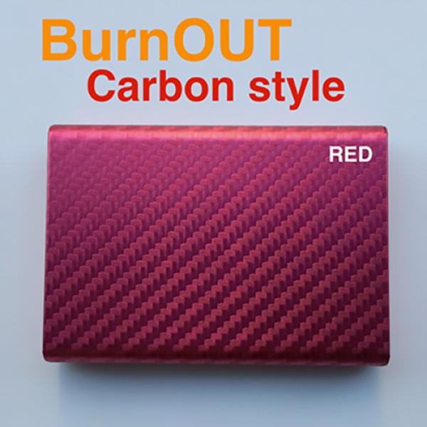 BURNOUT 2.0 CARBON RED by Victor Voitko (Gimmick and Online Instructions)