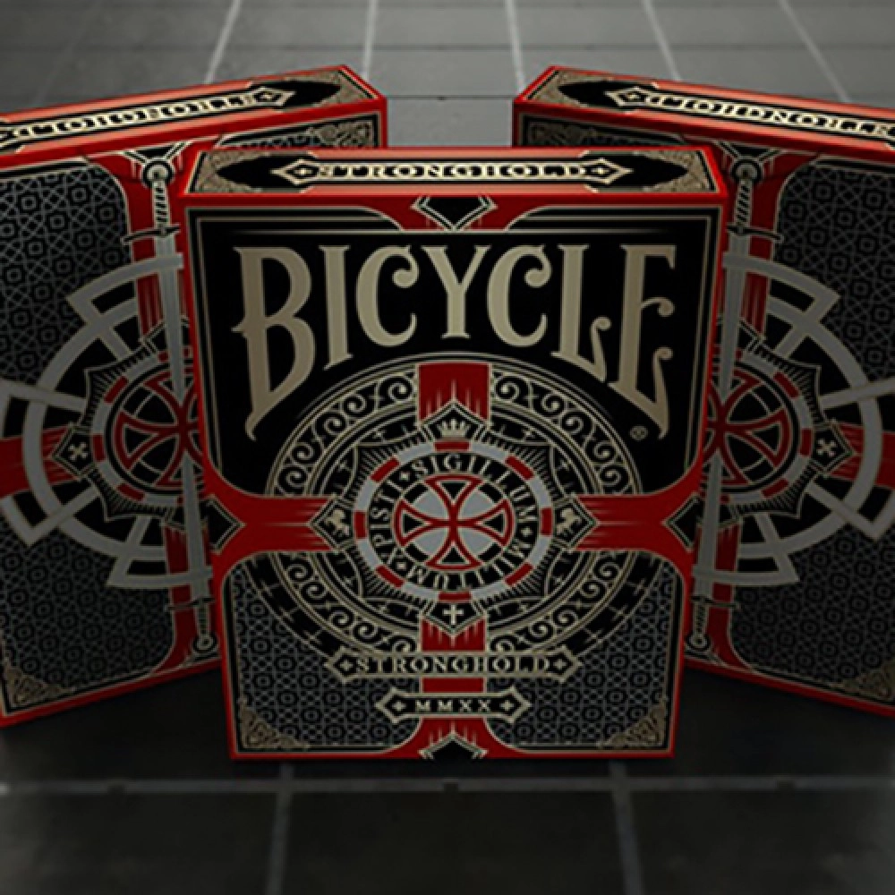 Spielkarten Bicycle Stronghold Crimson Playing Cards