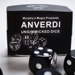NON GIMMICKED DICE 6 PACK/BLACK by Tony Anverdi