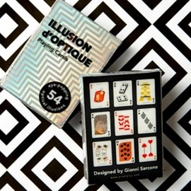 Spielkarten Illusion d'Optique Playing Cards by Art of Play