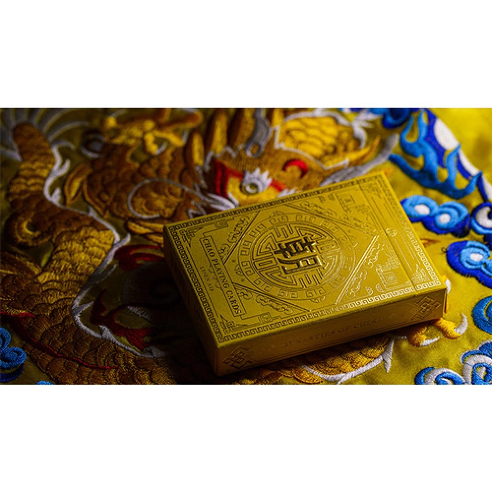 Spielkarten CHAO Imperial Yellow by MPC