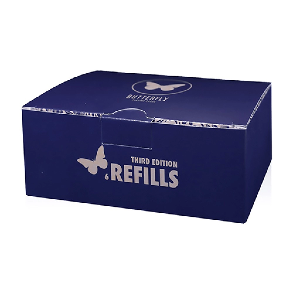 Refill Butterfly Cards Blue 3rd Edition (6 pack) by Ondrej Psenicka