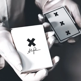Spielkarten X Deck (White) Signature Edition Playing Cards by Alex Pandrea