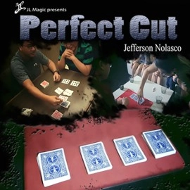 Perfect Cut Gimmick Deck by Jeff Nolasco and JL Magic