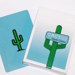 Spielkarten Cactus (Dusty Blue) Playing Cards