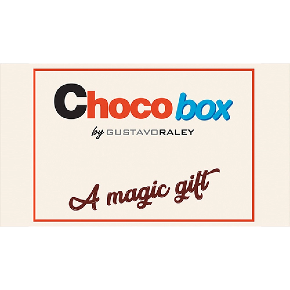 CHOCO BOX (Gimmicks and Online Instructions) by Gustavo Raley