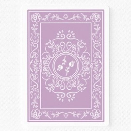 Spielkarten Black Roses Lavender (Marked) Edition Playing Cards