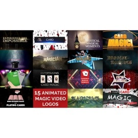 15 Magic Video Logos for Magicians by Wolfgang Riebe mixed media DOWNLOAD