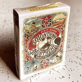 Spielkarten Clockwork: Montana Mustache Manufacturing Co. Playing Cards by fig. 23