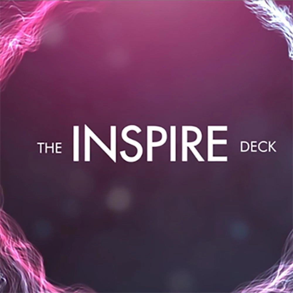 Inspire Deck (Gimmicks and Online Instructions) by Morgan Strebler and SansMinds Creative Lab