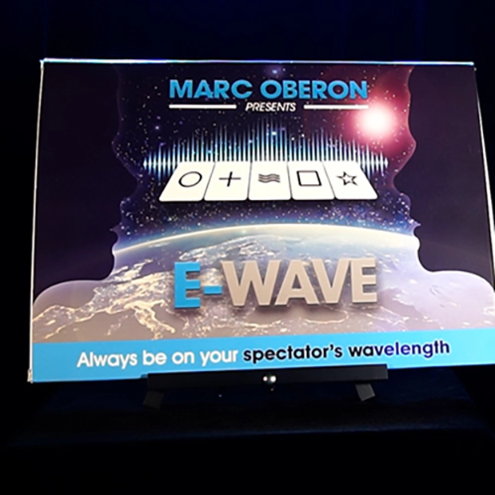 E WAVE (Gimmick and Online instructions) by Marc Oberon