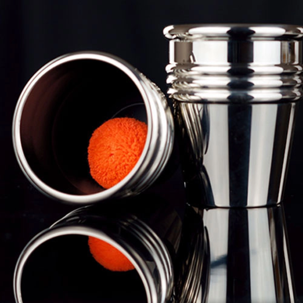 Tommy Wonder Cups & Balls Set (Stainless Steel)