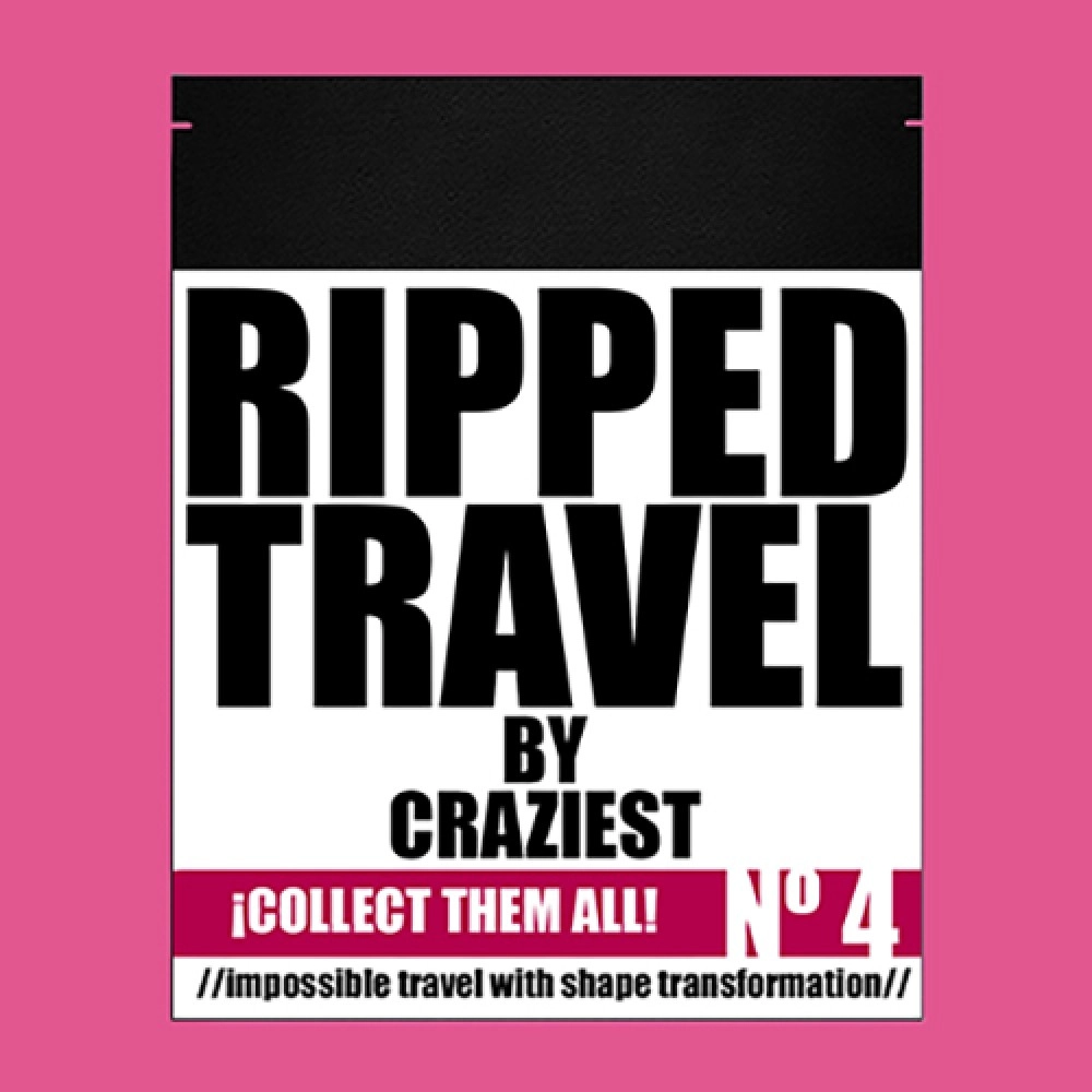 RIPPED TRAVEL (Red Gimmicks and Online Instruction) by Craziest