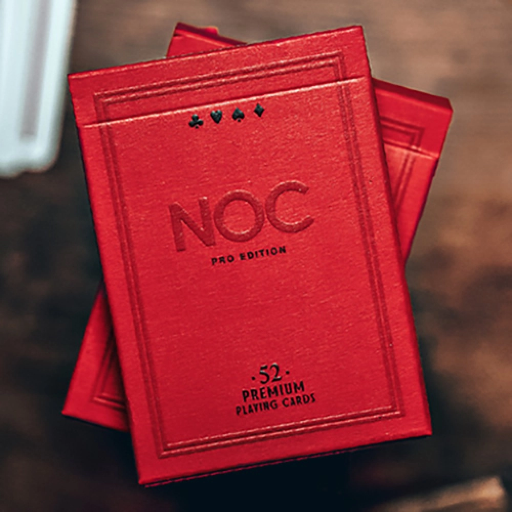 Spielkarten NOC Pro 2021 (Burgundy Red) Playing Cards