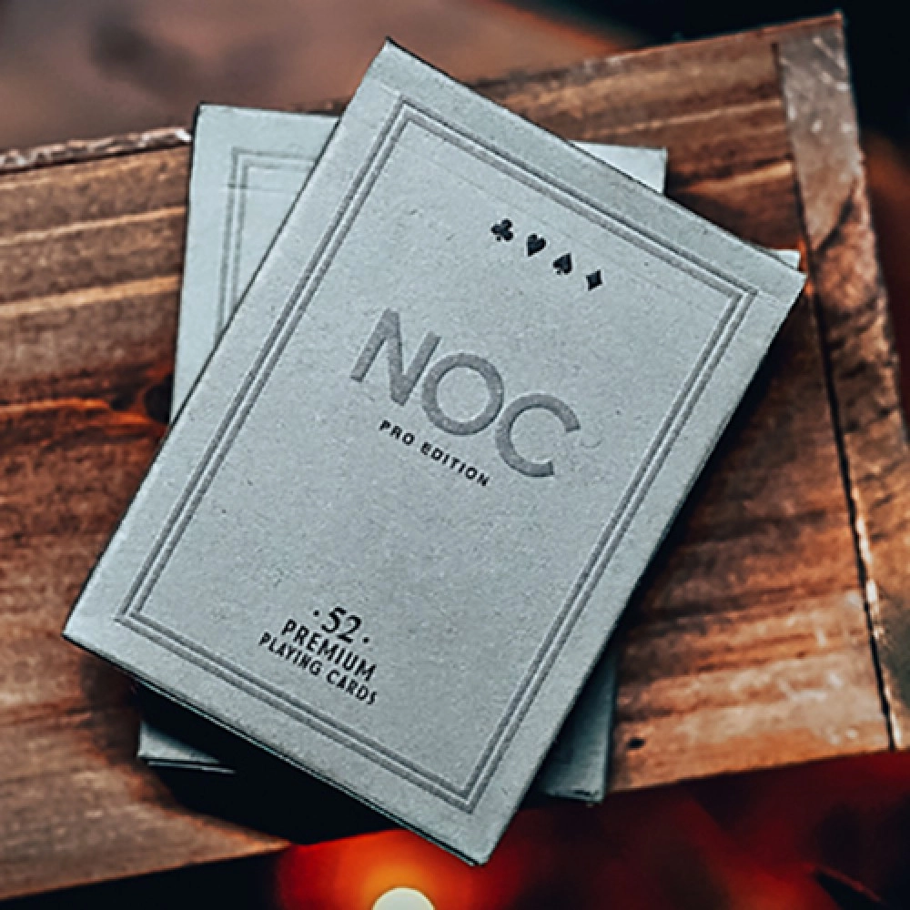 Spielkarten NOC Pro 2021 (Greystone) Playing Cards - Marked