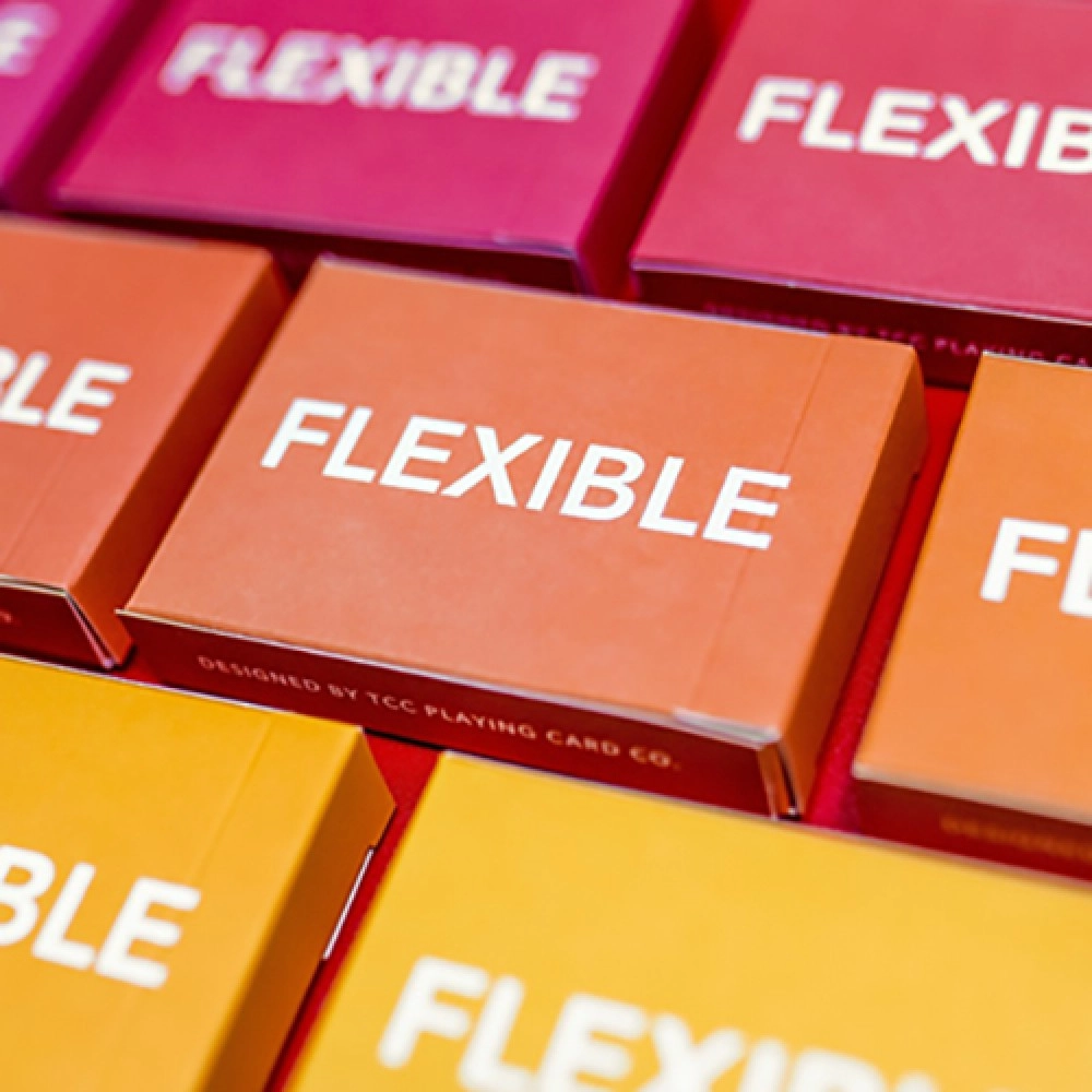Spielkarten Flexible Gradients Orange Playing Cards by TCC