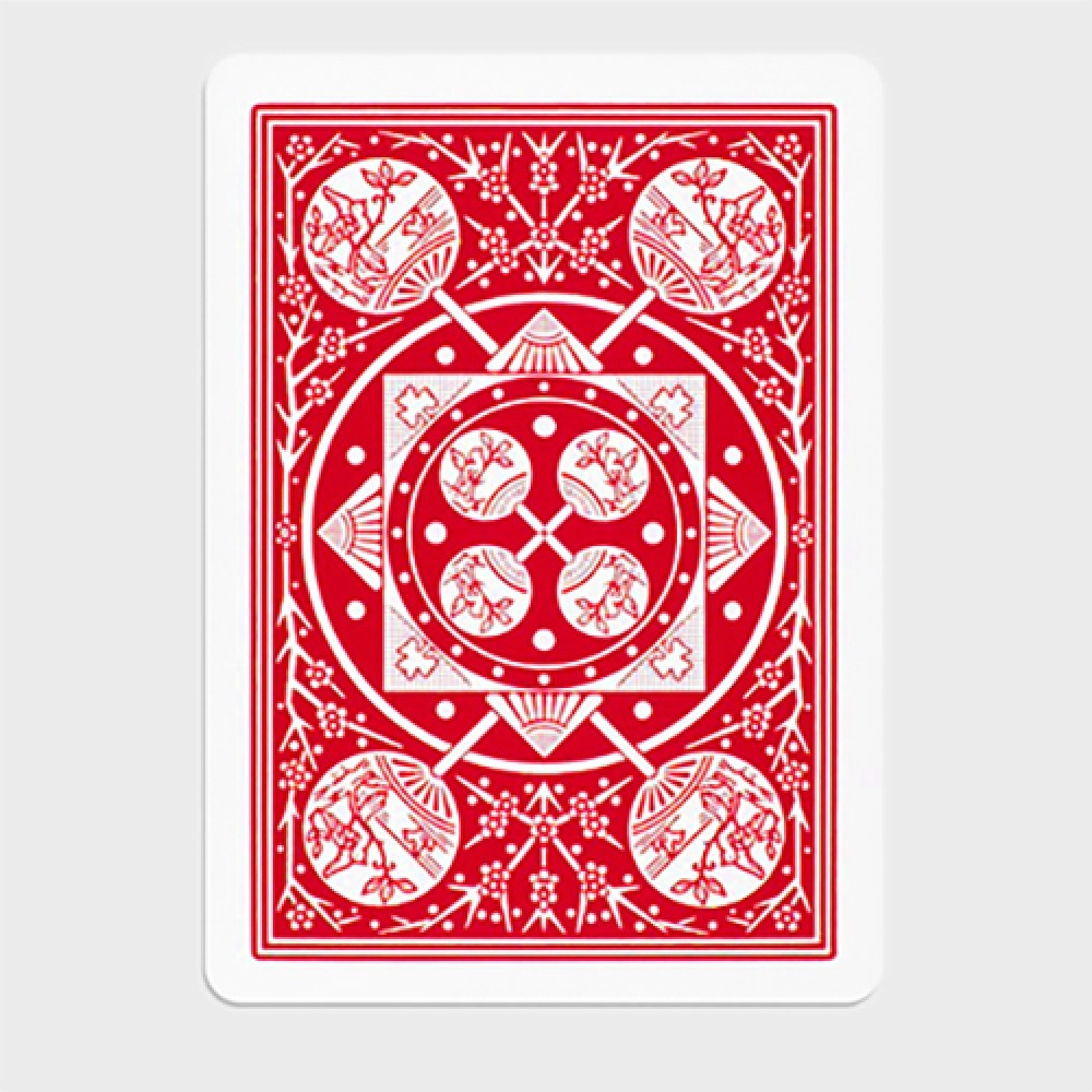 Tally Ho Fan Back Gaff Pack Red (6 Cards) by The Hanrahan Gaff Company