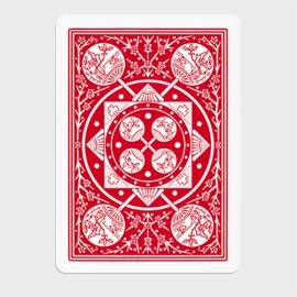 Tally Ho Fan Back Gaff Pack Red (6 Cards) by The Hanrahan Gaff Company