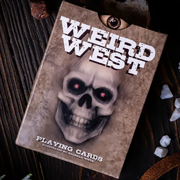 Weird Wild West Playing Cards