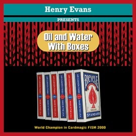 Oil and Water Boxes (Gimmicks and Online Instructions) by Henry Evans