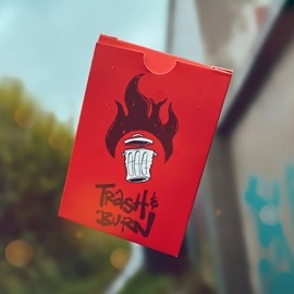 Spielkarten Trash & Burn (Red) Playing Cards by Howlin' Jacks