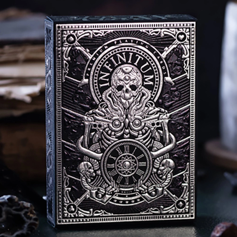 Spielkarten INFINITUM (Midnight Black) Playing Cards