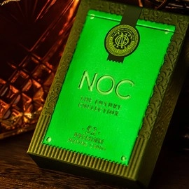 Spielkarten NOC (Green) The Luxury Collection Playing Cards by Riffle Shuffle x The House of Playing Cards