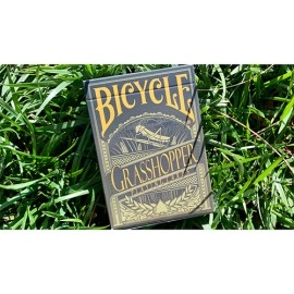 Spielkarten Grasshopper Dark (Olive) Playing Cards