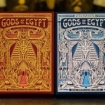 Spielkarten Gods of Egypt (Red) Playing Cards by Divine Playing Cards