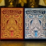 Spielkarten Gods of Egypt (Blue) Playing Cards by Divine Playing Cards