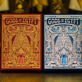 Spielkarten Gods of Egypt (Blue) Playing Cards by Divine Playing Cards