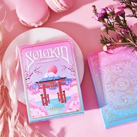 Spielkarten Solokid Sakura (Pink) Playing Cards by BOCOPO