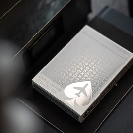 Spielkarten Lounge Edition in Jetway (Silver) by Jetsetter Playing Cards