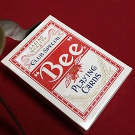 Spielkarten Bee Lotus Casino Grade (Red) Playing Cards