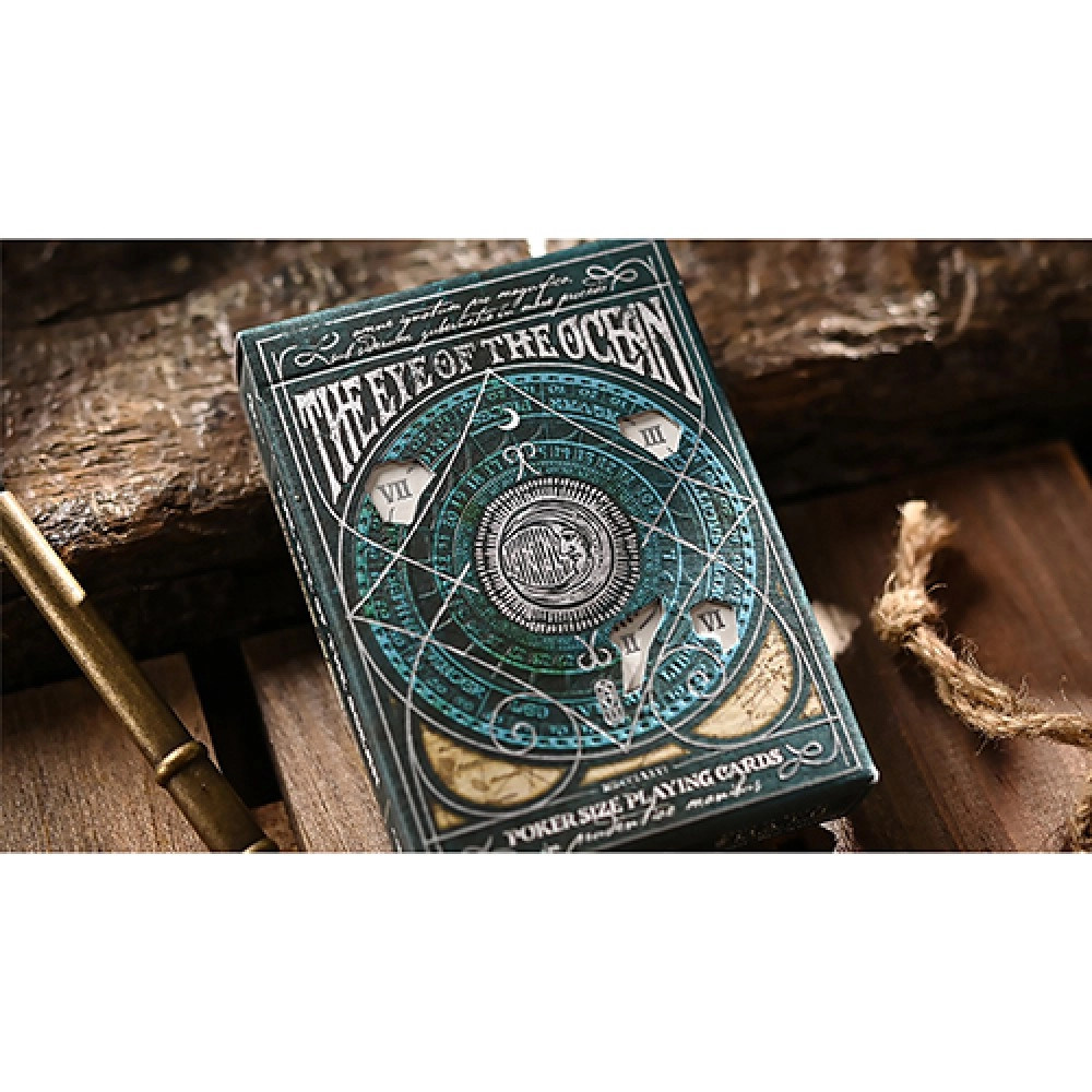 Spielkarten Eye of the Ocean Lunae (Teal) Playing Cards