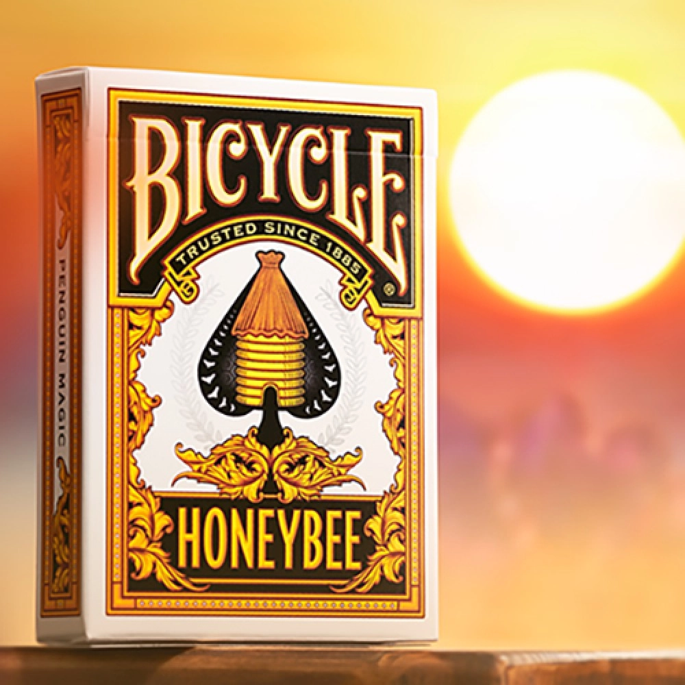 Spielkarten Bicycle Honeybee (Yellow) Playing Cards
