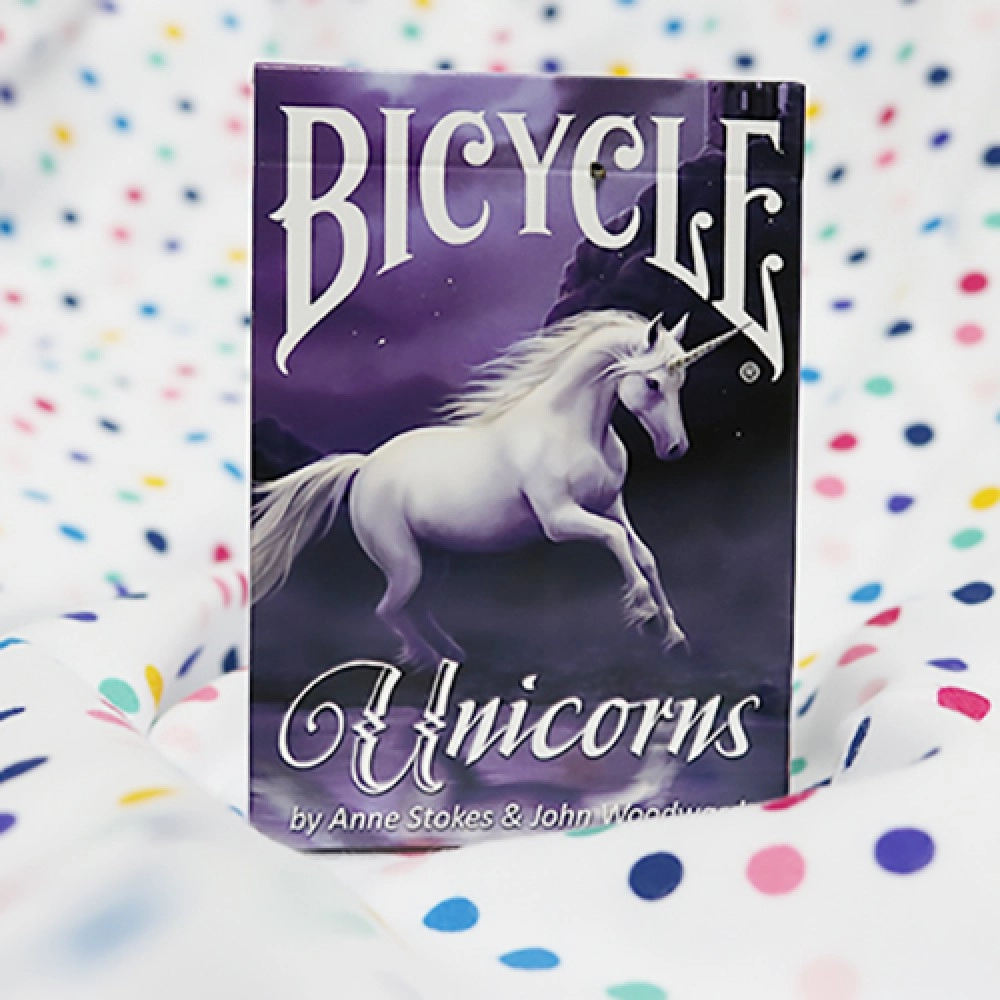 Spielkarten Bicycle Anne Stokes Unicorns (Purple) Cards by USPCC