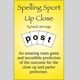 SPELLING SPORT CLOSE -UP by Mark Strivings