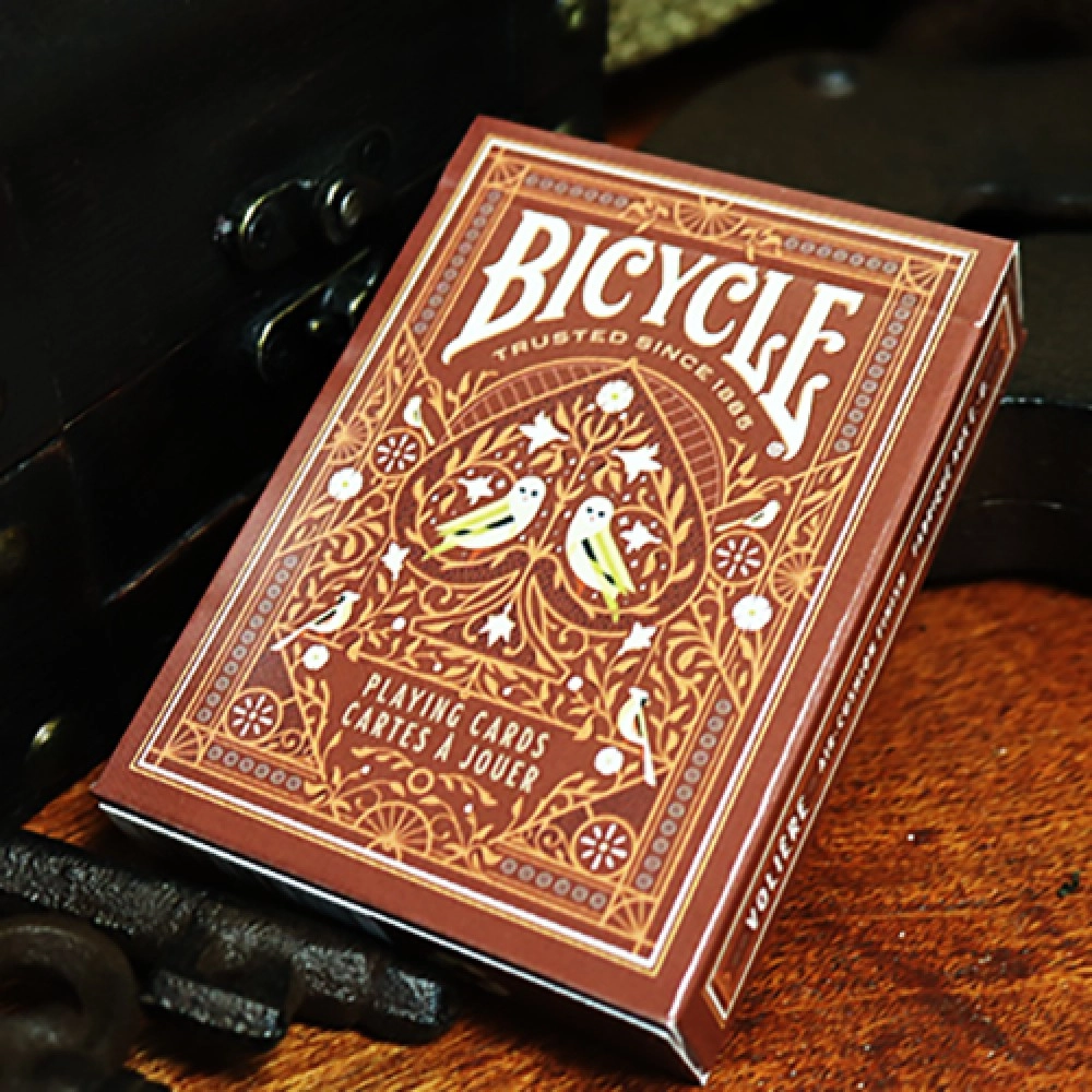 Spielkarten Bicycle Aviary (Orange) Playing Cards