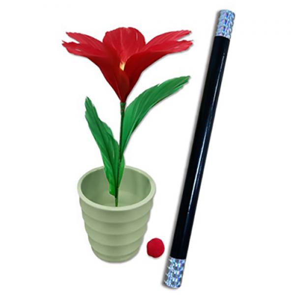 WAND TO FLOWER with Chop Cup by JL Magic