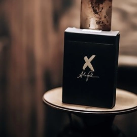 Spielkarten X Deck (Black) Playing Cards by Alex Pandrea