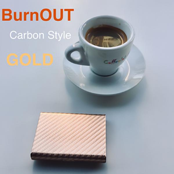 BURNOUT 2.0 CARBON GOLD by Victor Voitko (Gimmick and Online Instructions)