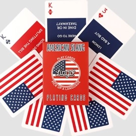 Spielkarten Lingo (American Slang) Playing Cards