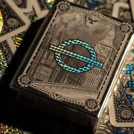 Spielkarten London Diffractor Silver Playing Cards