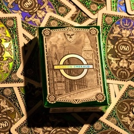 Spielkarten London Diffractor Emerald Playing Cards