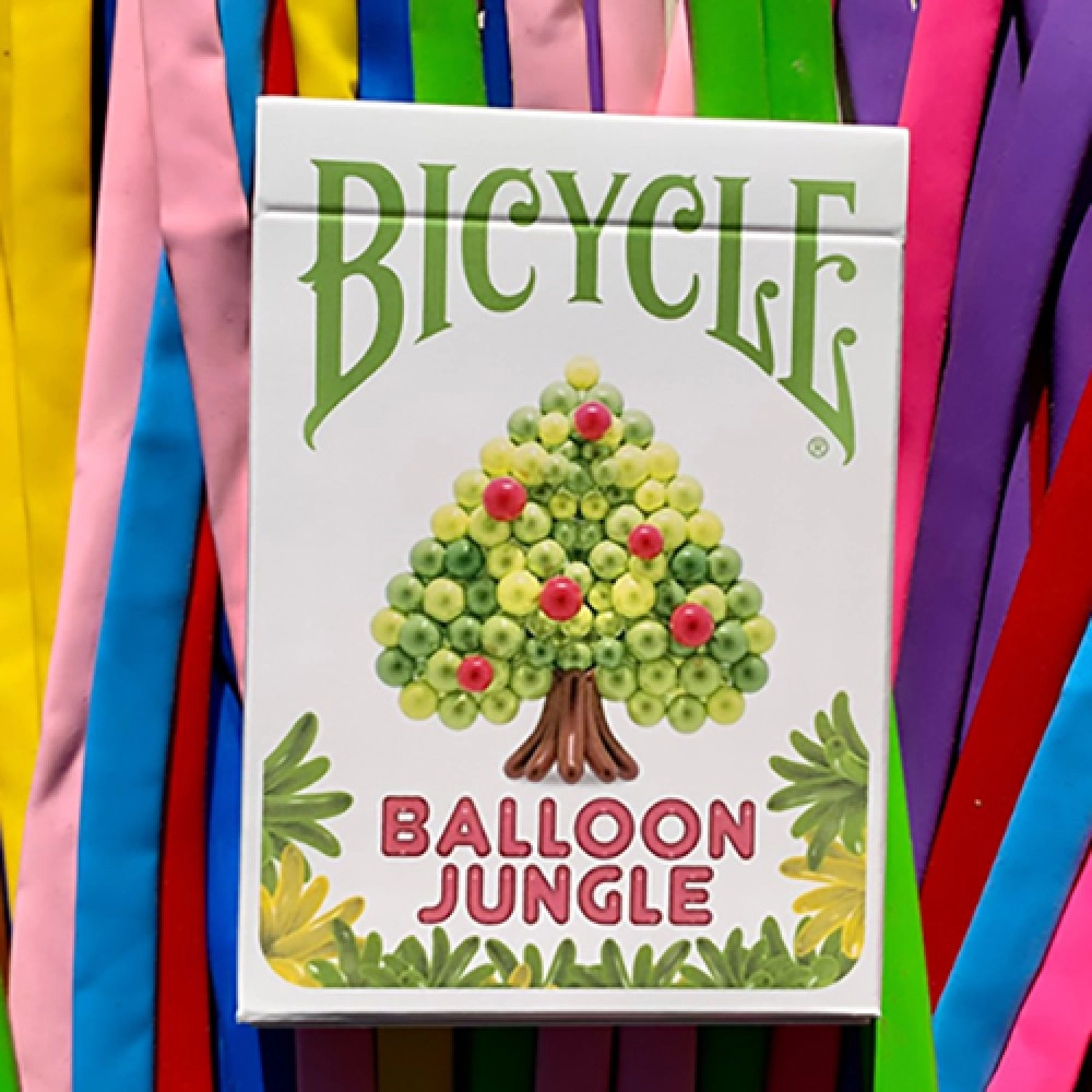 Spielkarten Gilded Bicycle Balloon Jungle Playing Cards