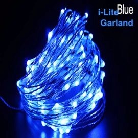 i-Lite Garland BLUE by Victor Voitko (Gimmick and Online Instructions)