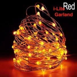 i-Lite Garland RED by Victor Voitko (Gimmick and Online Instructions)